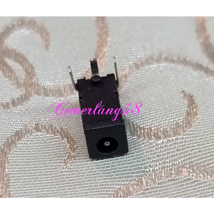 0.5mm Tip DC power jack/socket 2.1 mm pin audio pengisian konektor