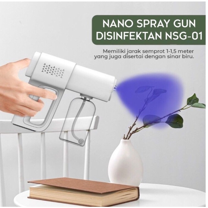 Nano Spray Gun Disinfectant Fogging Sterilizer Portable Wireless