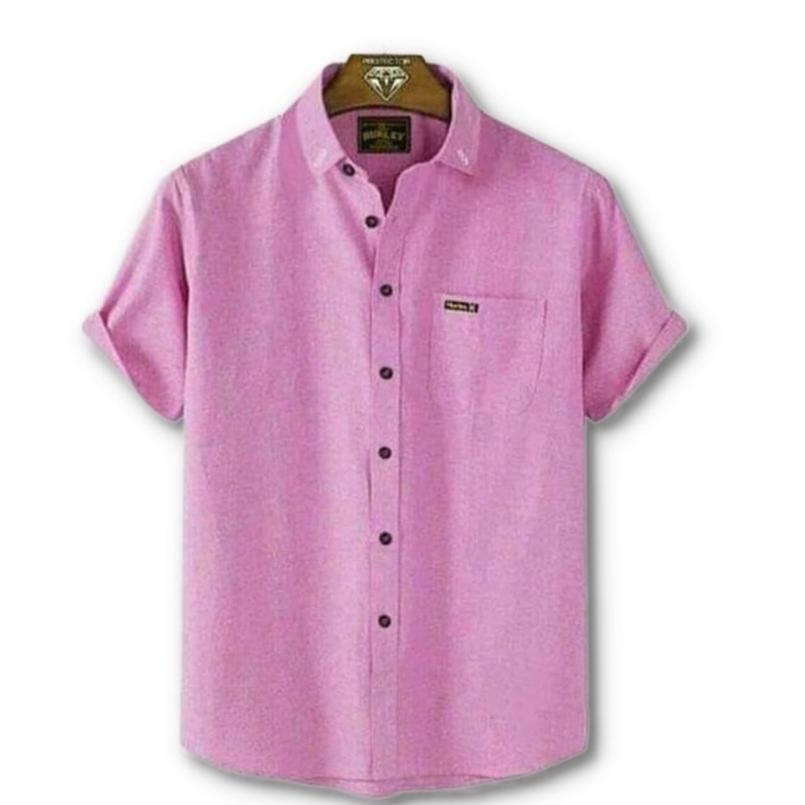 kemeja polos pria lengan pendek kemeja polos pria premium kemeja polos pria jumbo kemeja polos pria 