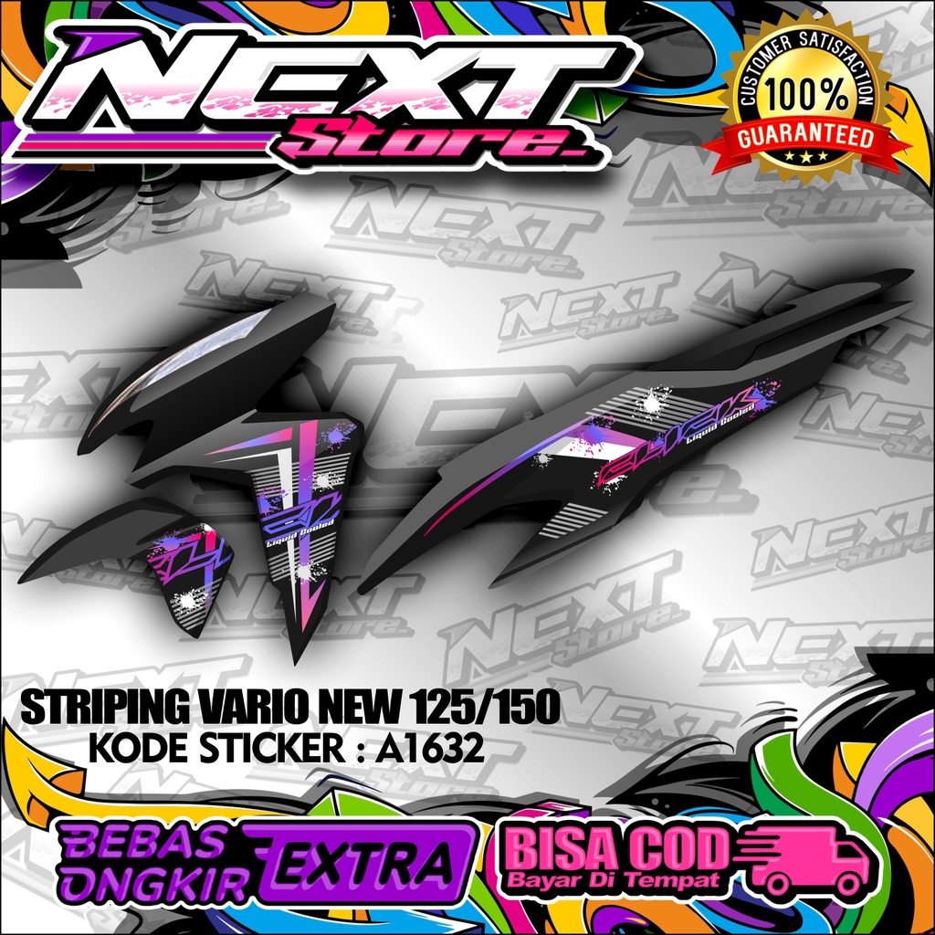 STRIPING VARIO NEW 125/150 CLICK VIETNAM STYLE