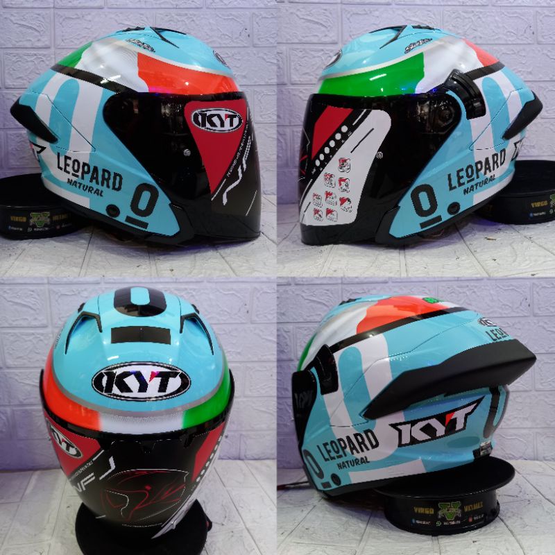 HELM KYT NFJ DENNIS FOGGIA PAKET GANTENG