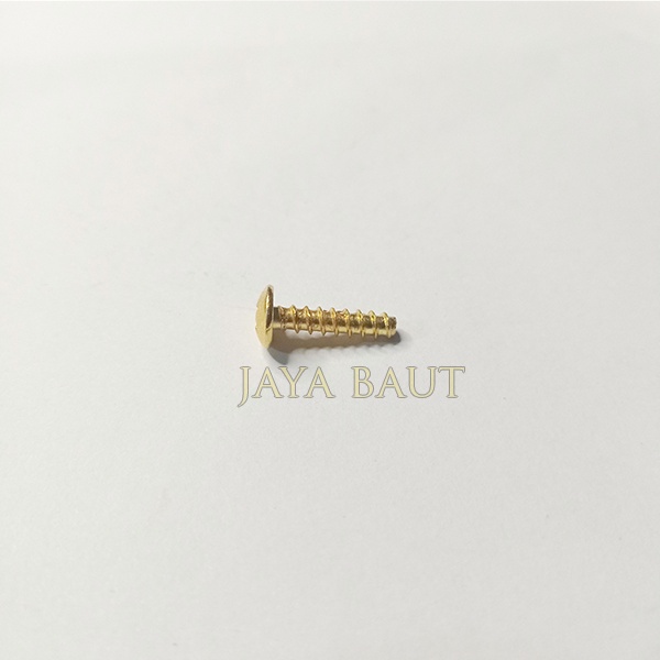 Baut / Sekrup Body Yamaha 4x16 Gold / Baut Body Vario Beat Scoopy Spacy Genio Blade Revo