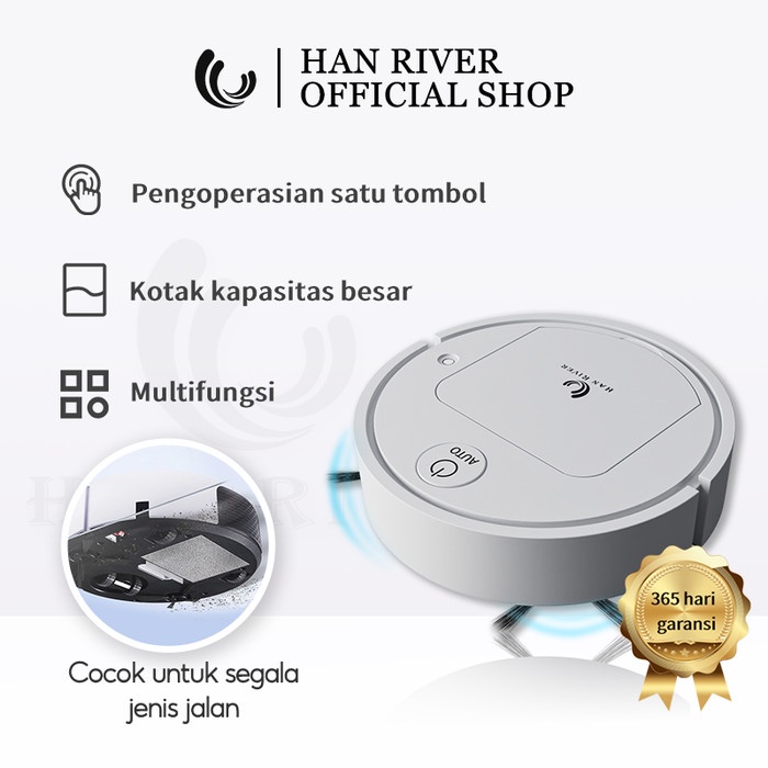 HAN RIVER Vacuum Cleaner HRSDJ01 Putih