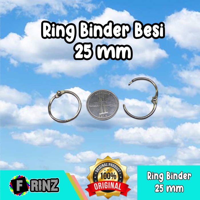 

ATK ~ RING BINDER BESI 25 MM / RING MEKANIK BUKA TUTUP