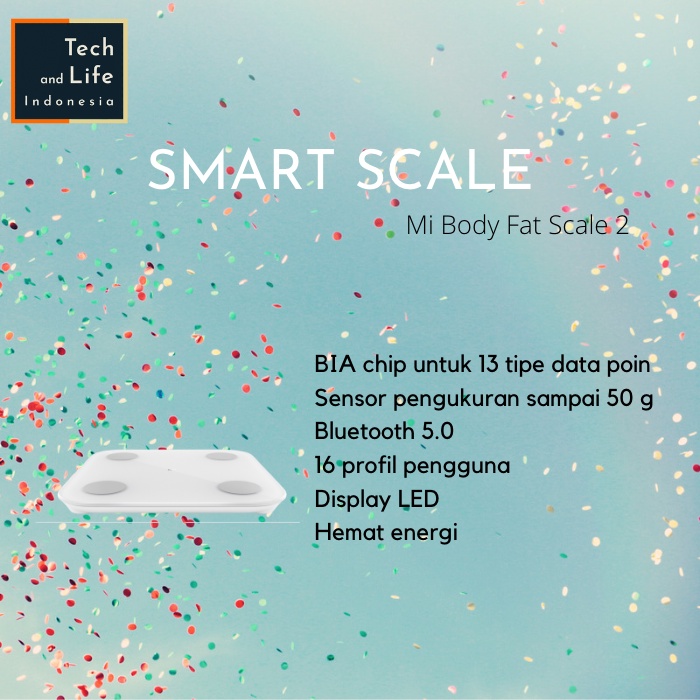 Mi Smart Scale Body Fat 2 Timbangan Badan Digital