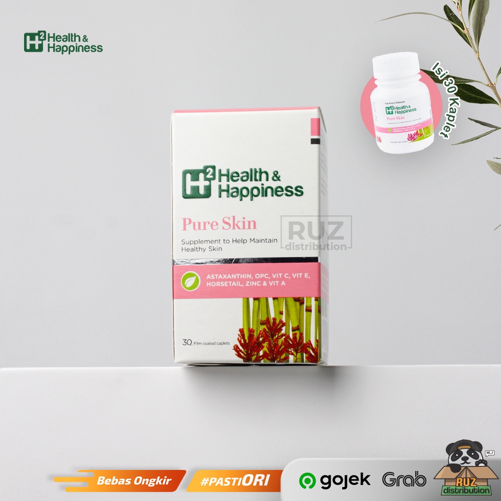 Health &amp; Happiness H2 Pure Skin - Suplemen Kesehatan Kulit