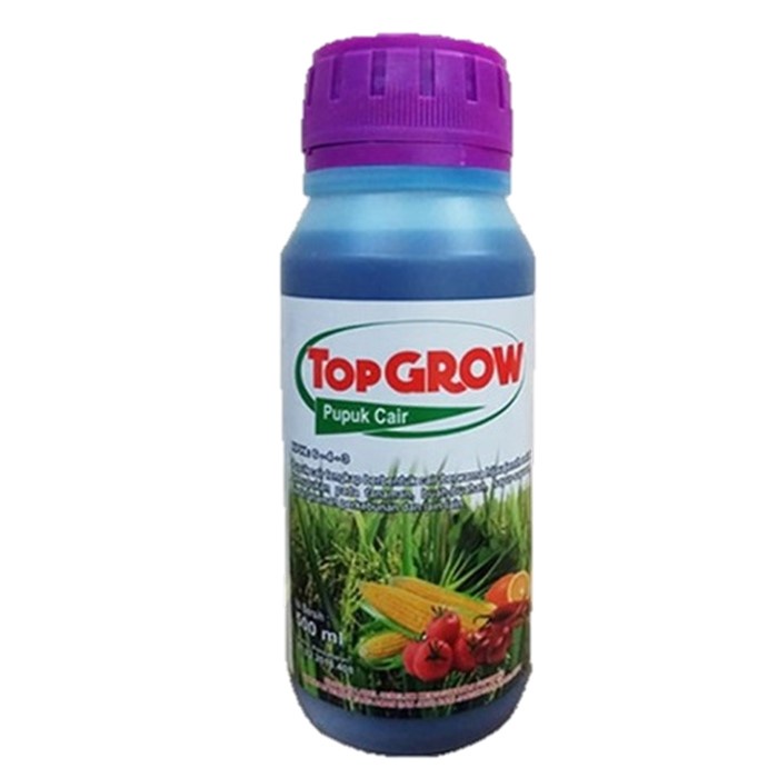 Pupuk Cair untuk Memperbanyak Anakan Padi TOP GROW 500ML Obat untuk Perbanyak Anakan Padi - Pupuk Paling Ampuh untuk Anakan Padi - Pupuk Pelebat Anakan Padi Murah Manjur Terlaris