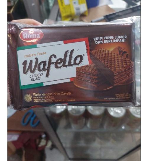 

Telah Hadir Roma Wafello 37 Gram COKLAT BESAR ECERAN 2000 isi 10 pcs***