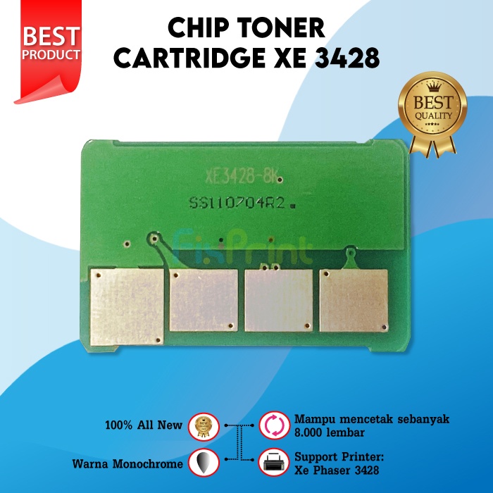 Chip Toner Cartridge XE 3428 Printer Xe Phaser 3428