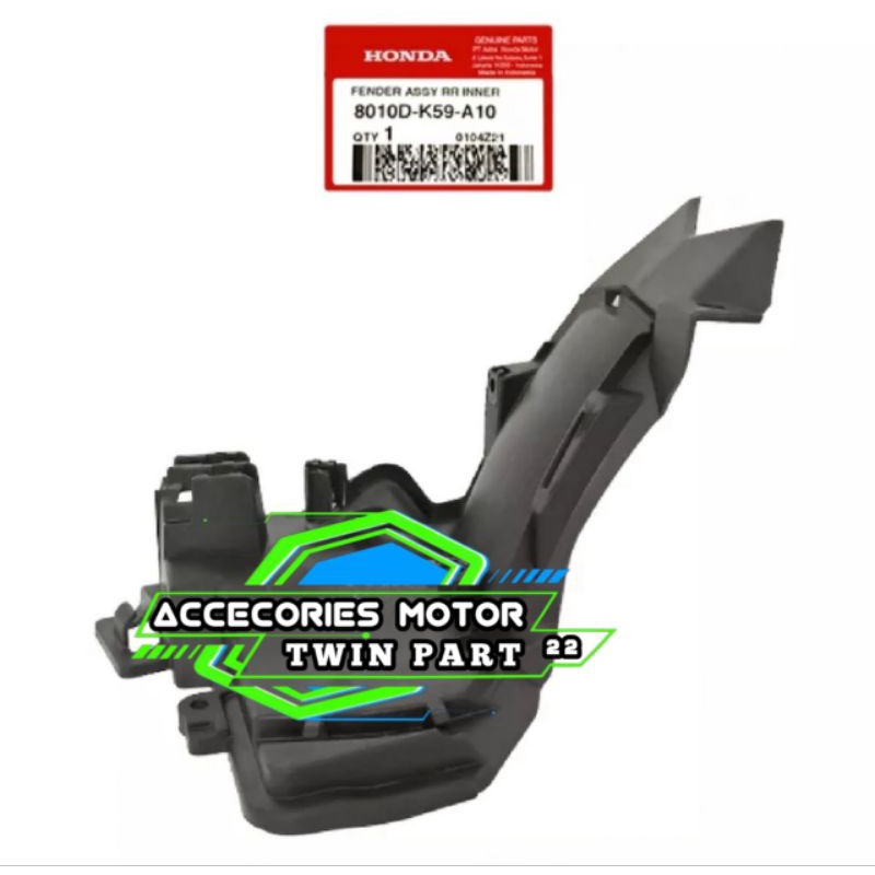 Spakbor Belakang Kolong Honda Vario 125-150 Esp Led All New Vario 125-150 Led  2015 2016 2017 2018 2