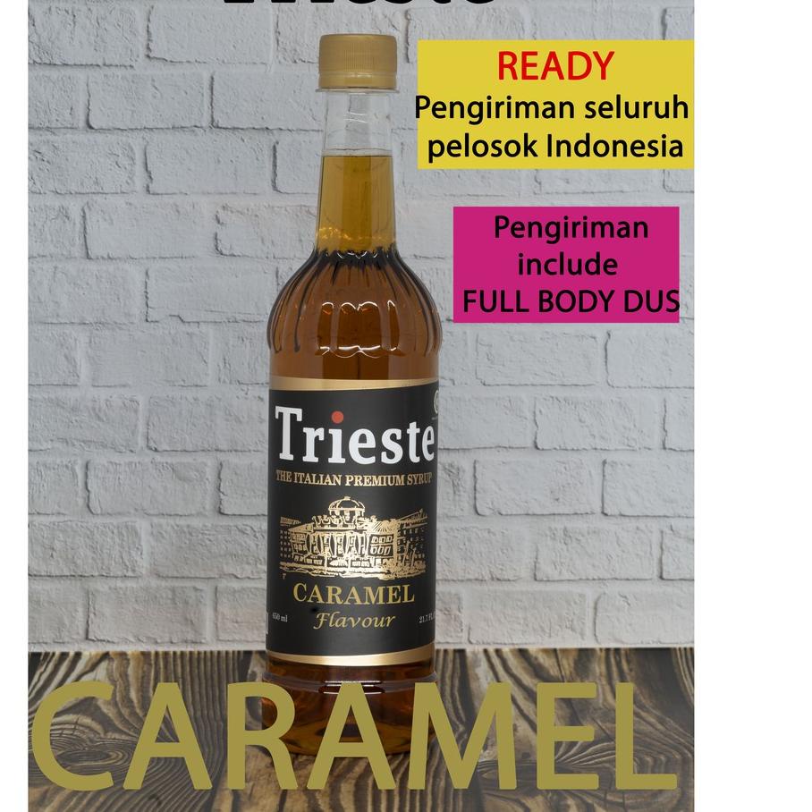 

EXCLUSIVE!Trieste sirup rasa Caramel|RA5