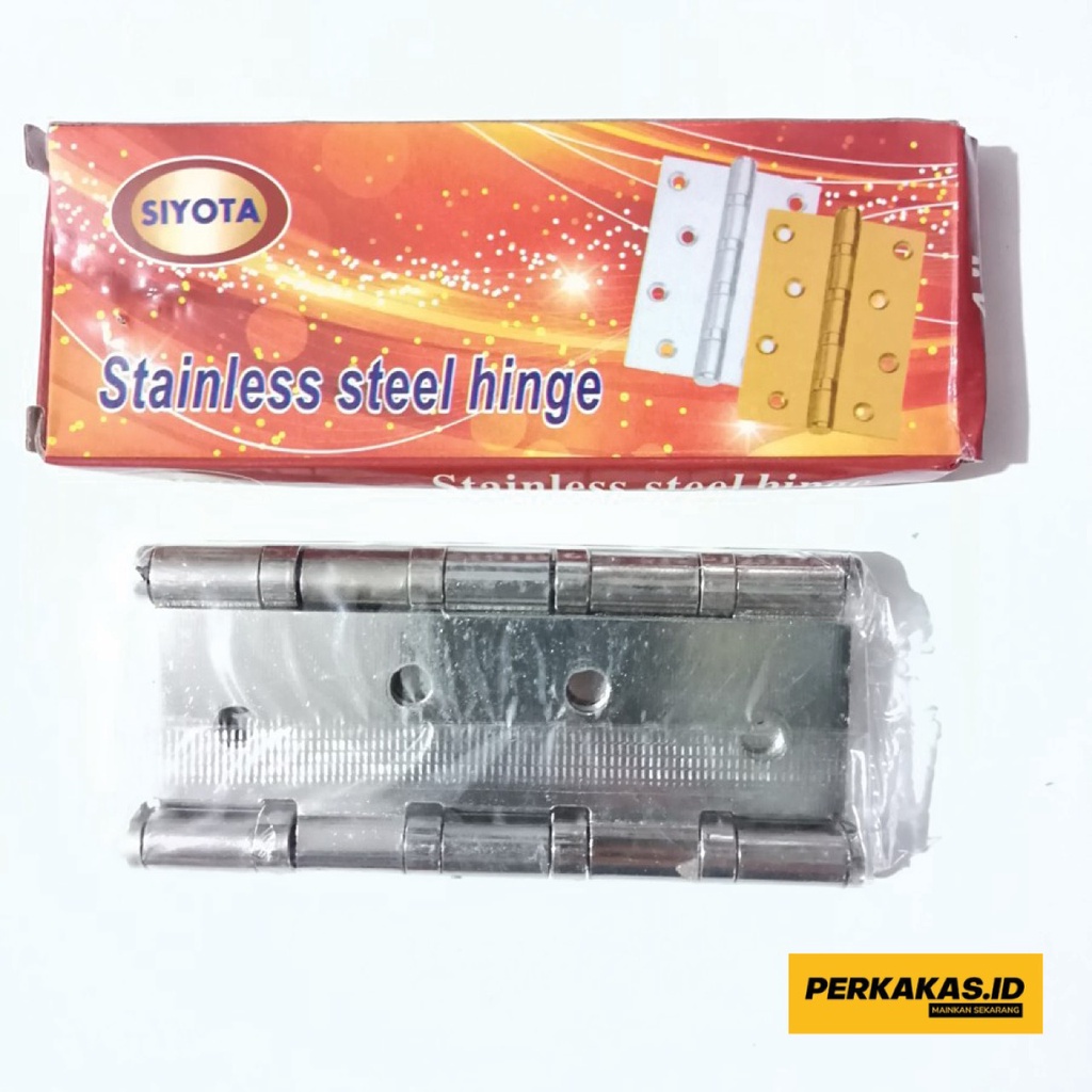 Engsel Pintu Jendela Lemari Stainless Stell 3-4 Inch SIYOTA