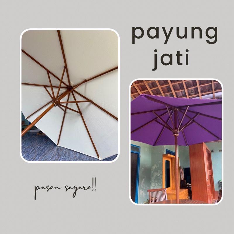 rangka payung jati rangka payung cafe payung taman jepara payung taman jati payung taman besar payun