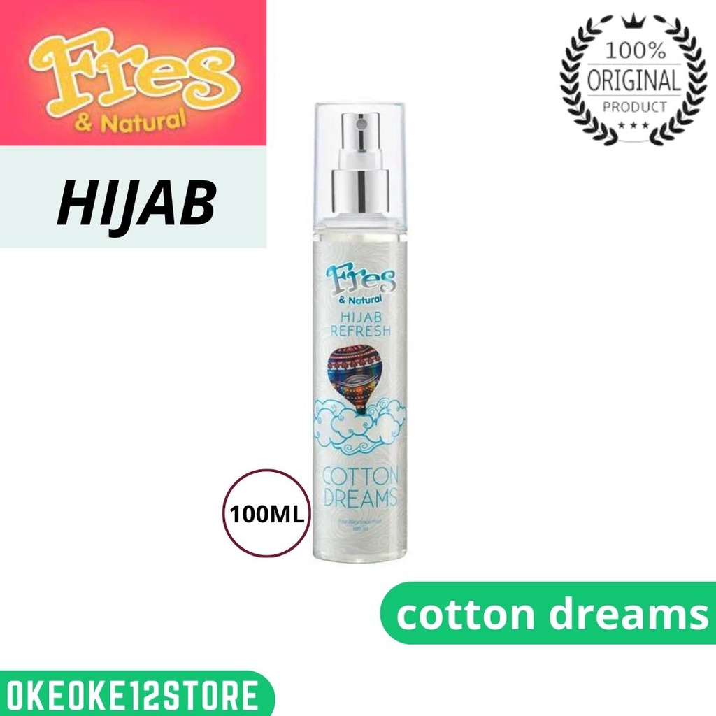 Parfum Fres&amp;Natural /Hijab Refresh 100ml