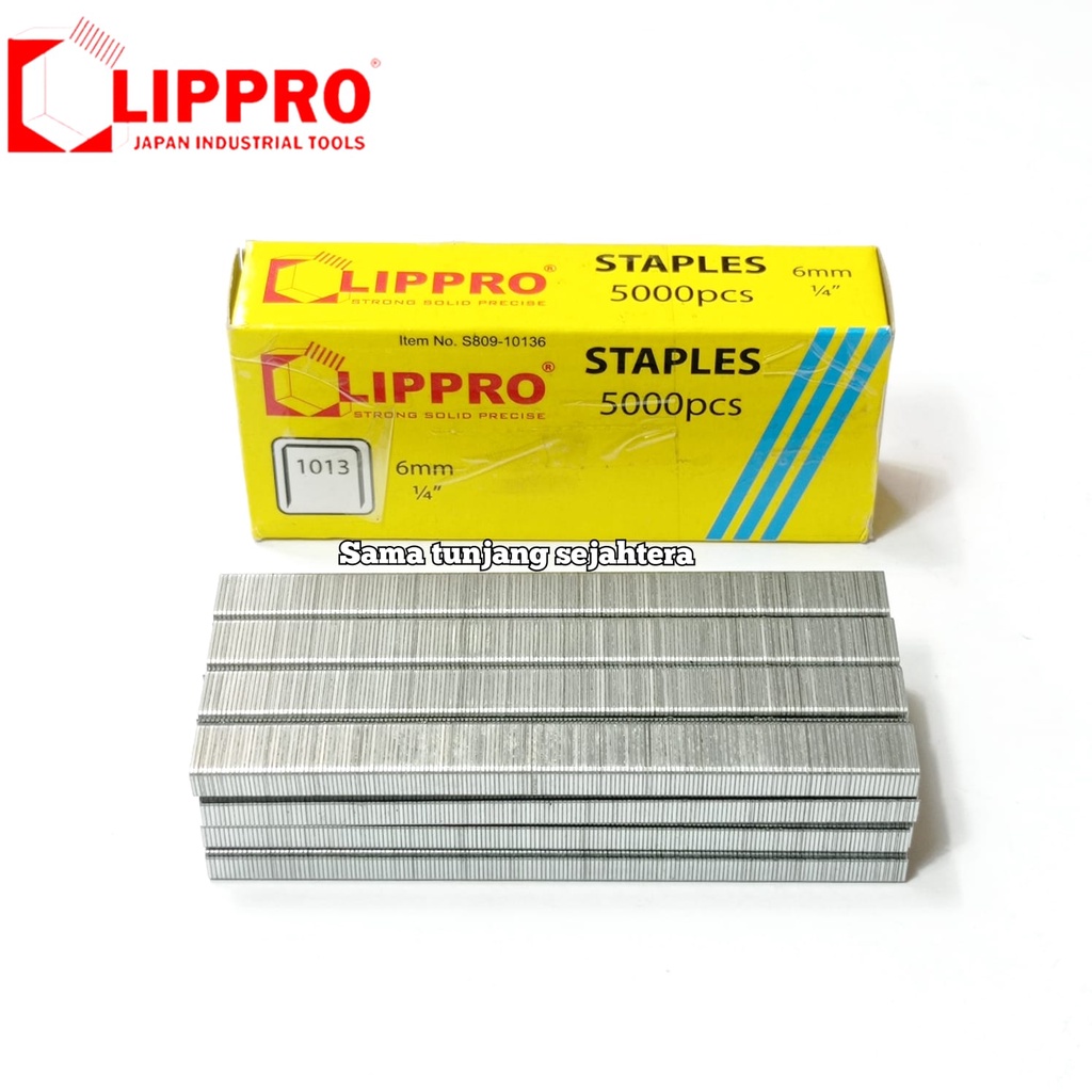 

LIPPRO STAPLES REFILL 6 MM / ISI STAPLES 6MM