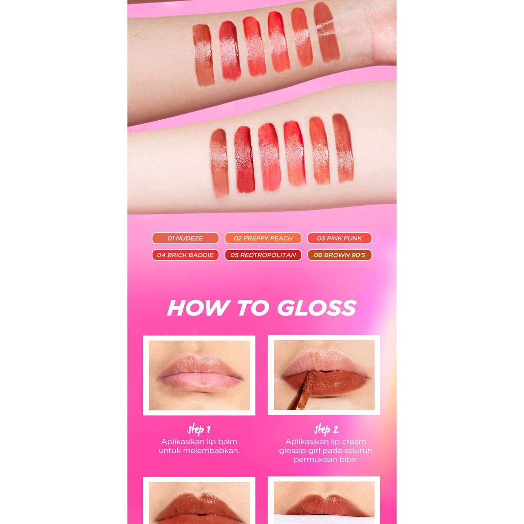 DAZZLE ME Glossip Girl Lip Cream