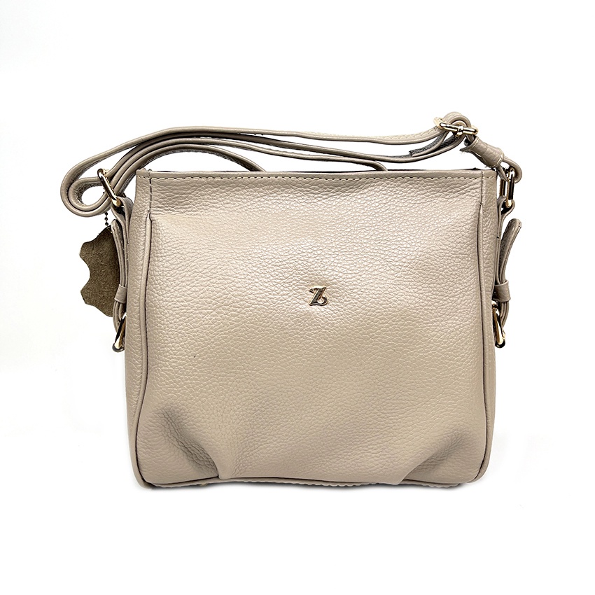 Tas Kulit Wanita ZHR / Tas Slempang Wanita Bahan Kulit Sapi Asli Garut Z-KB