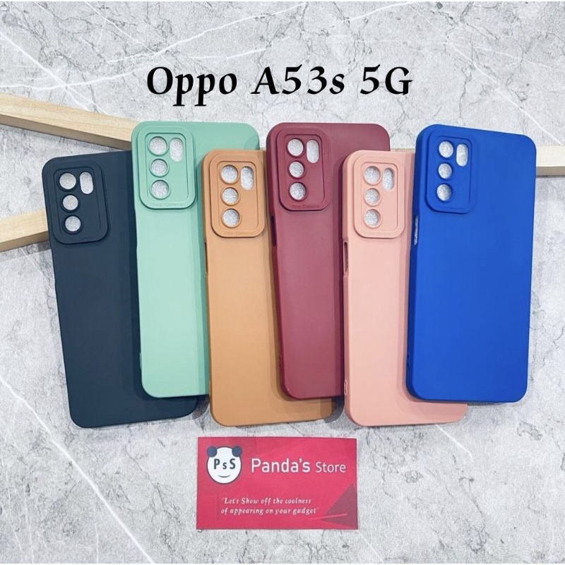 Softcase Pro Camera Oppo A53s 5G Candy Case Full Color 3D Silikon TPU