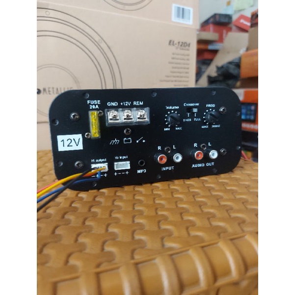 Power kit monoblock_ kit bastube 12inc 400wat_DC 12volt_part out subwoofer aktif_.Mesin power bastub