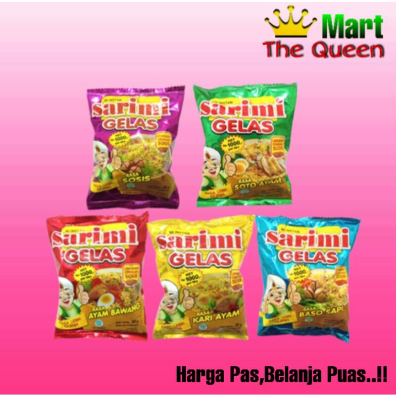 

SARIMI GELAS Renceng isi 10 pcs