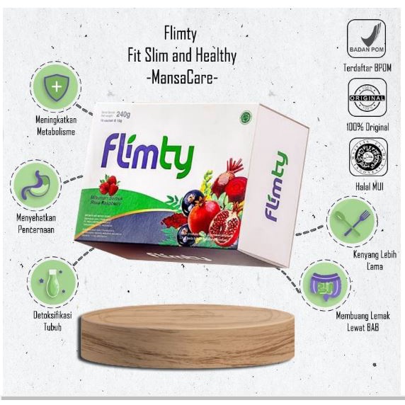 

FLIMTY ORIGINAL FIBER 1 BOX ISI 16 SACHET DIET OBAT PELANGSING DETOX BPOM ORI HALAL FLYMTY