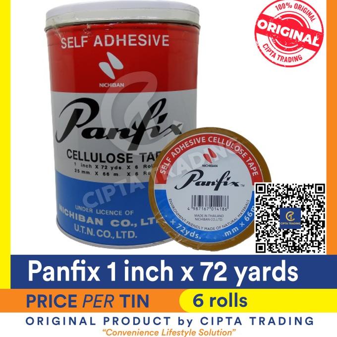 

Adhesive - Panfix 1 inch 72 Yards