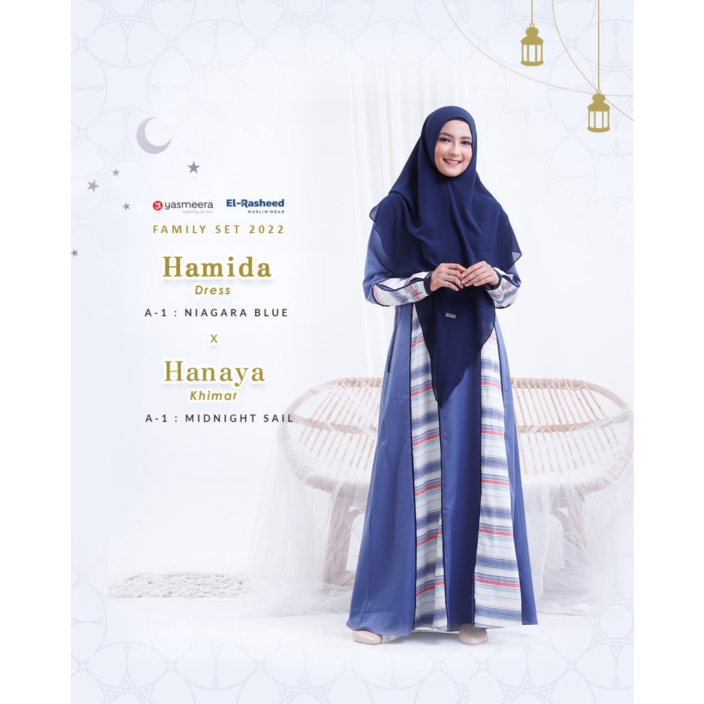 TERLARIS Gamis Hamida Dewasa by YASMEERA