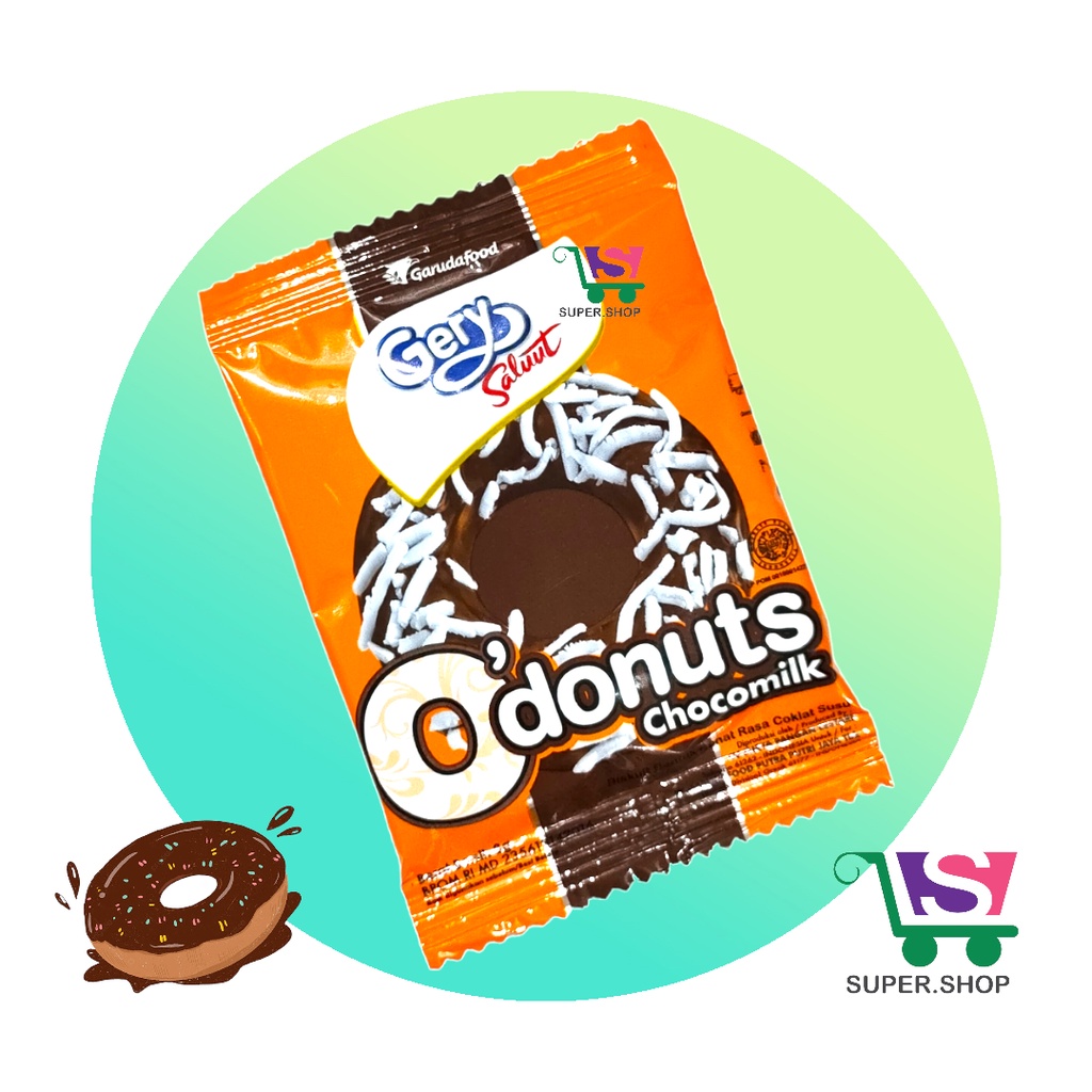 Gery Saluut O'Donuts Chocomilk Donat SATUAN