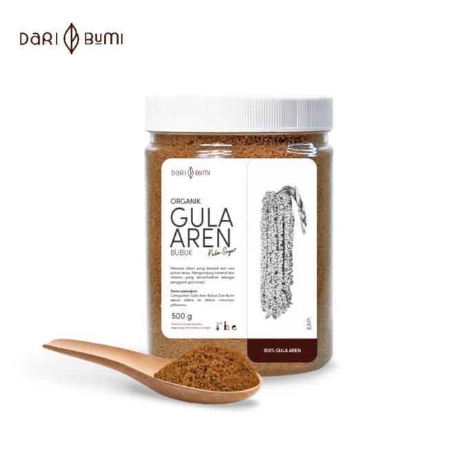 

Gula Aren Bubuk Organik 500 gr Premium Pure Organic