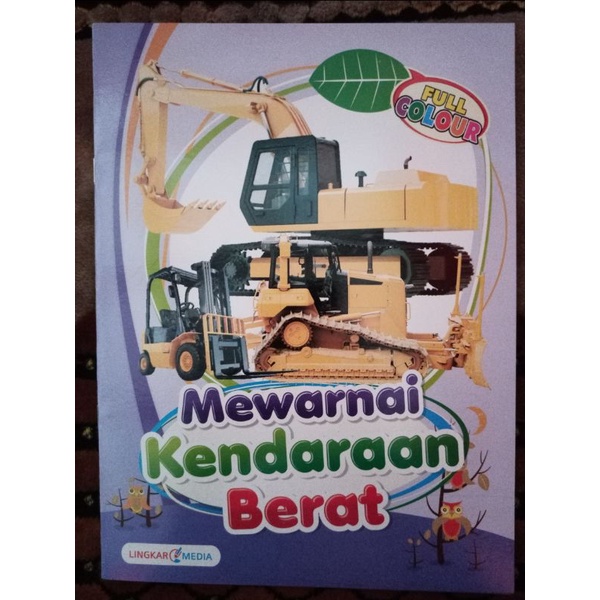 

Buku Belajar Mewarnai Alat berat