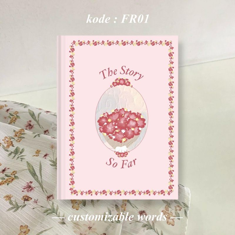 

THE STORY notebook A5 200 lembar KREM
