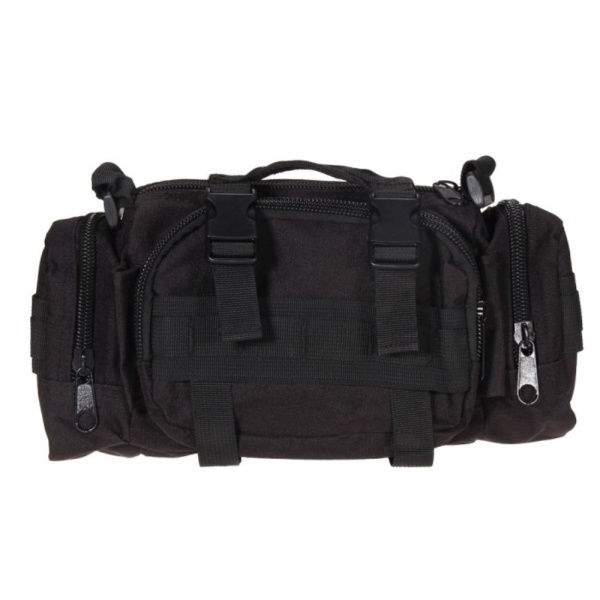 

Unik Tas Selempang Pria Army Sling Bag 6L - BL015 - Black Berkualitas