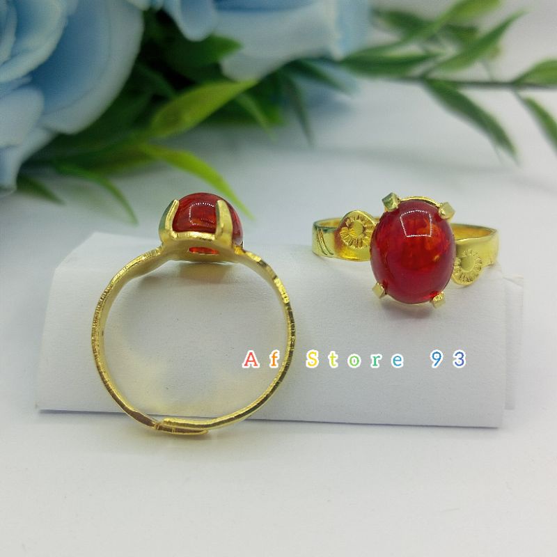 CinCin Koin91 Permata Merah Ukir