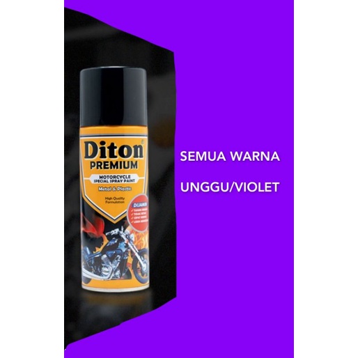 cat semprot pilok pilox diton premium 400cc varian unggu violet candytone violet unngu tua unggu muda pastel unggu unggu lilac violet fire 400cc