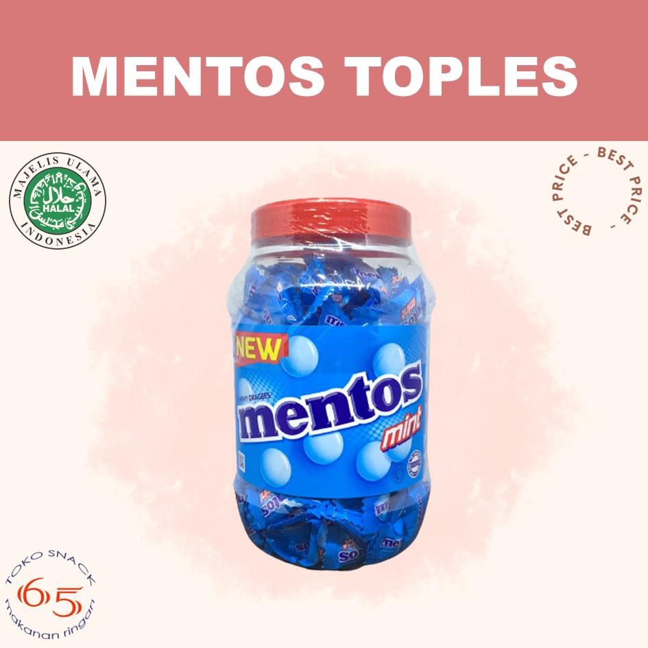 

Mentos Toples 200. Permen. TOPLES