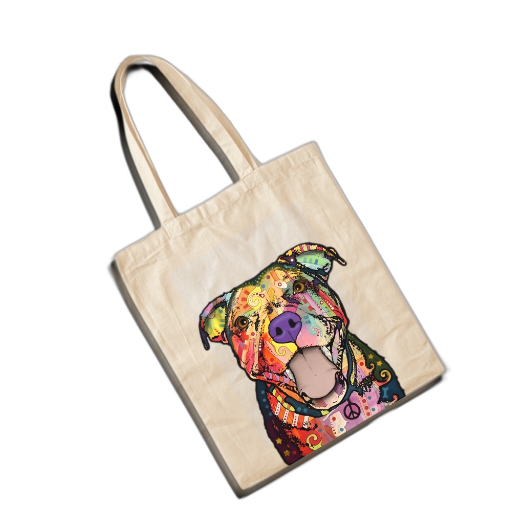 Totebag Motif Anjing Dog Lovers Tote bag premium Totebag zipper totebag velcro