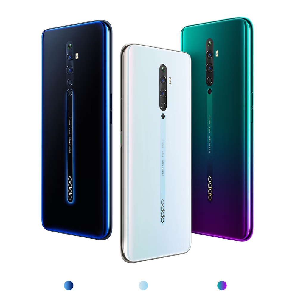 HP OPPO Reno2 Z RAM 8/256GB 16MP depan 48MP Kamera Belakang Layar 6.53 inci Baru Garansi 1 Tahun