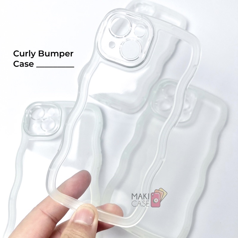 Curly Bumper Case Anti Bentur