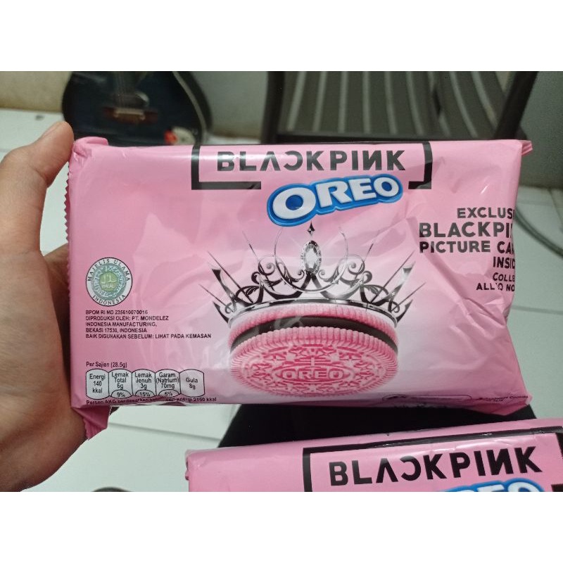 

OREO BLACKPINK LIMITED EDITION/OREO BLACKPINK PHOTOCARD/OREO BLACKPINK DAPAT PC