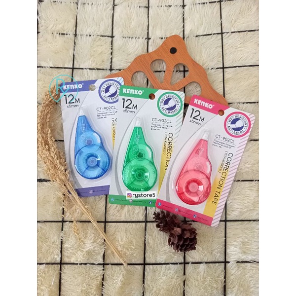 

TIP X KERTAS KENKO CT-902CL 12MX5MM