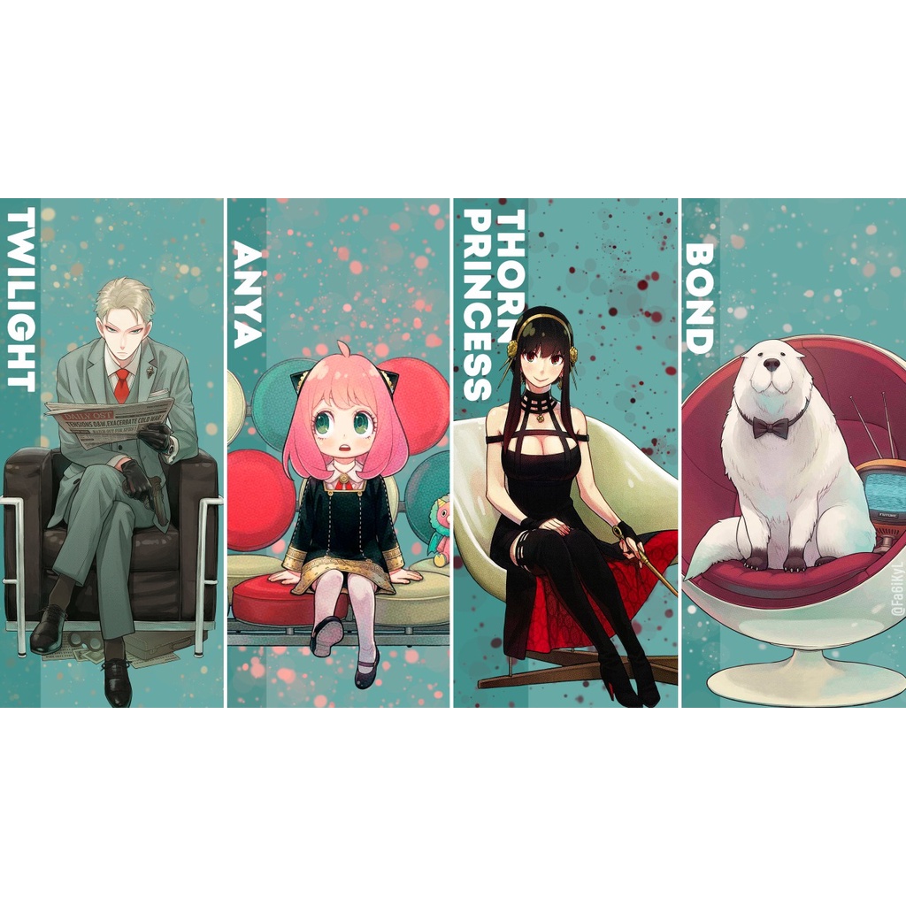 BANTAL ANIME [SPY FAMILY] - Character Pillow Karakter Anya Thron Twilight Nyaman Empuk Koleksi Wibu