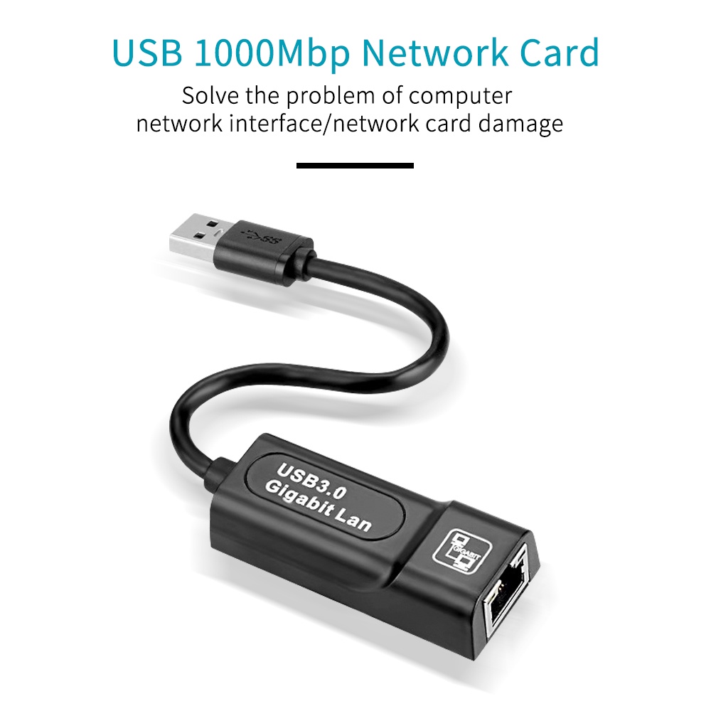 【LIPI】usb 3.0 to lan gigabit ethernet rj45 adapter network