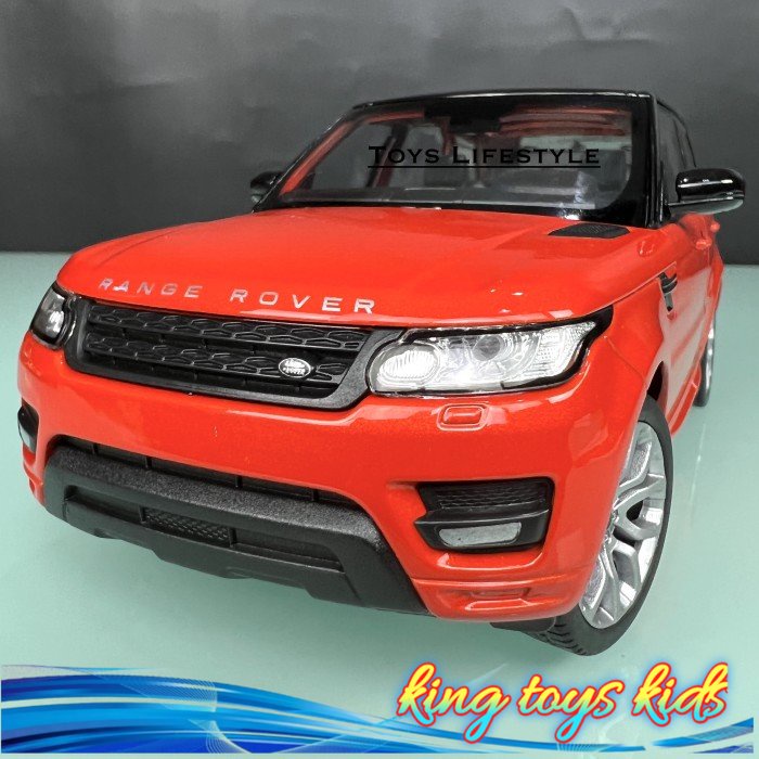 BARU / Welly Diecast - Range Rover Sport Skala 1:24 (Oranye)
