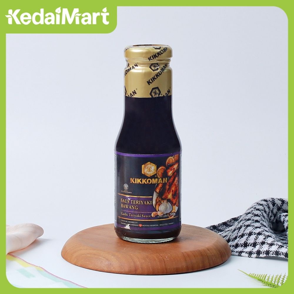 

Kikkoman Sauce Teriyaki Bawang 300 Gram