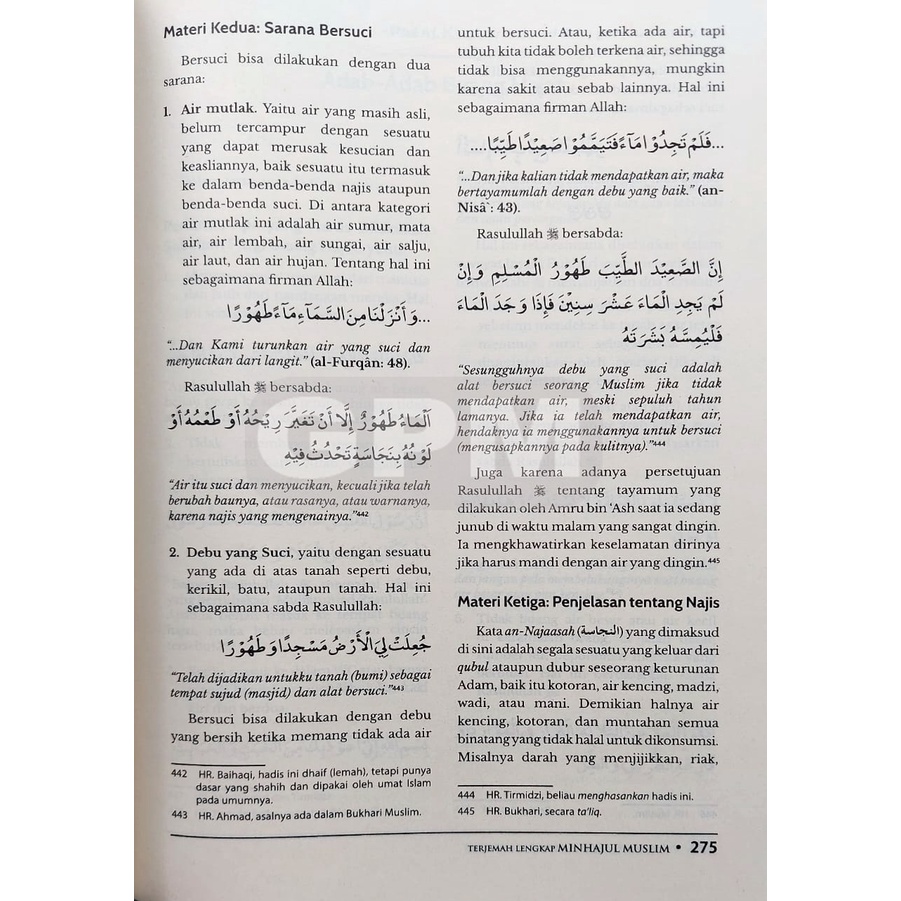 Kitab Minhajul Muslim Syaikh Abu Bakar Al-Jazairi Edisi Terjemahan Lengkap | Hard Cover | Ziyad Books