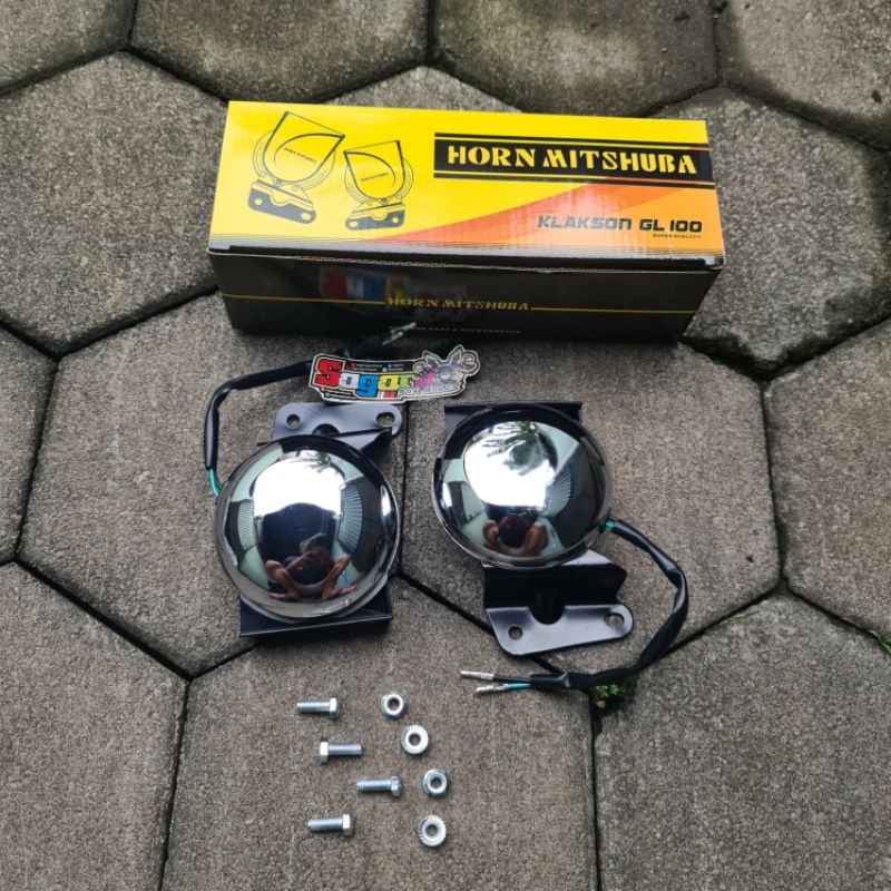Jual Klakson GL 100 Mitshuba Horn Mitshuba Bakpau Klakson UH UL ...