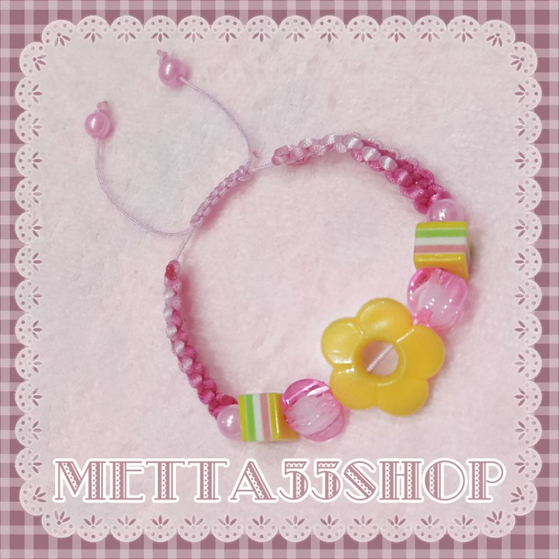 Gelang tali anak perempuan/gelang model Korea lucu manis keren kekinian viral ma0018