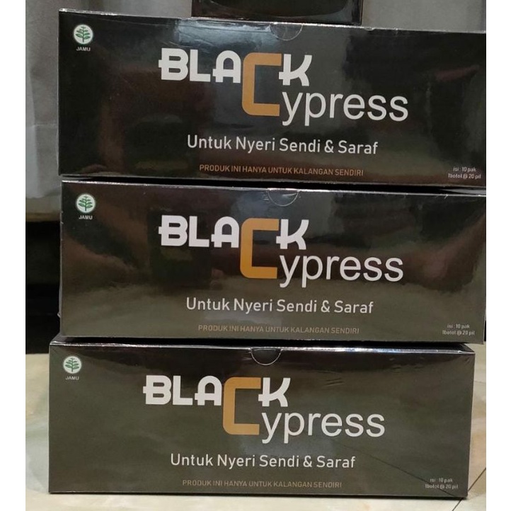Jamu tetes aja18 dan Black Cypress solusi membantu penyembuhan sendi dan saraf