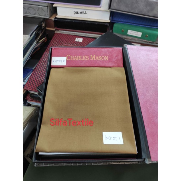 Kain Celana Stretch Semi Wool 180's Charles Mason (Harga 1 Kain Celana 130x150)