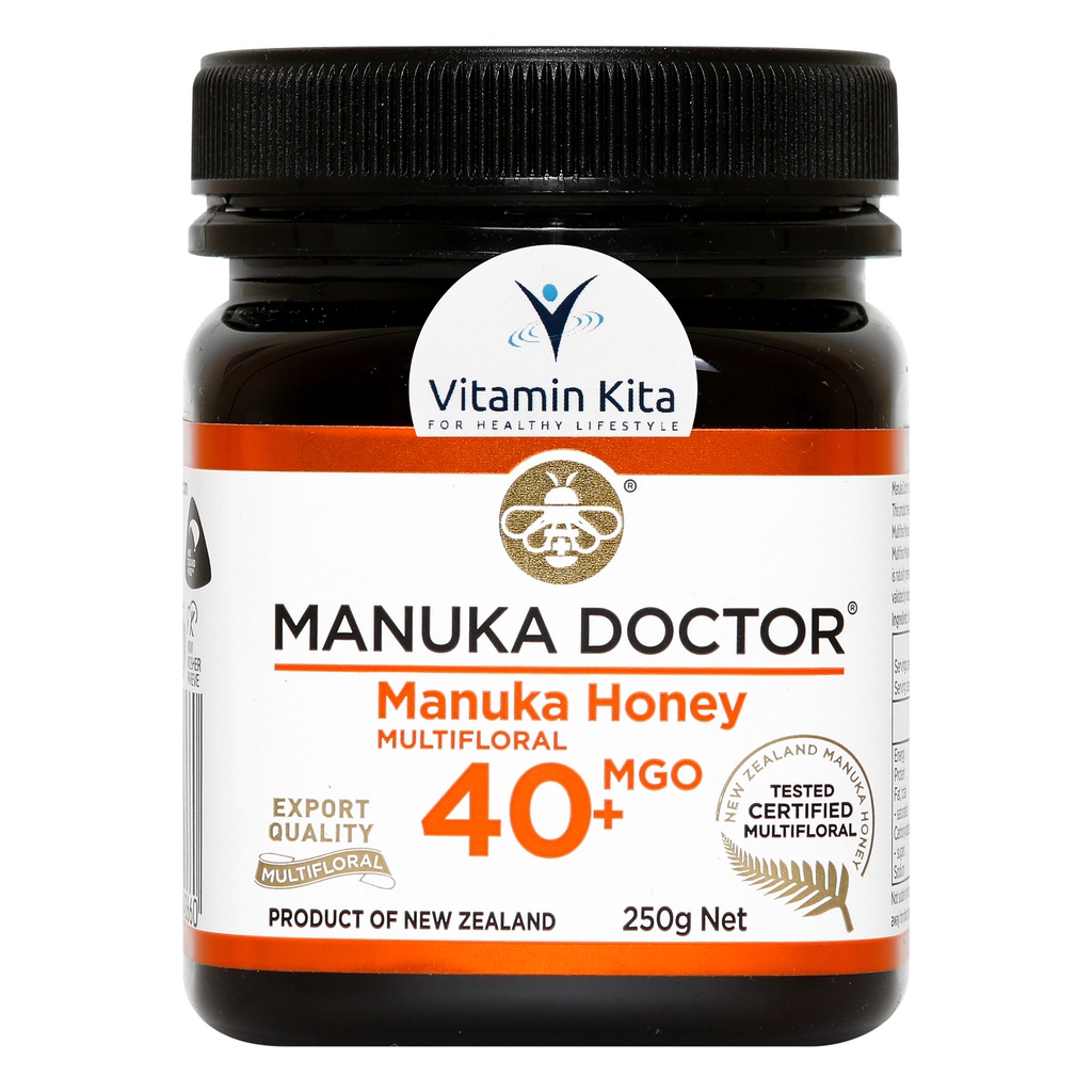 MANUKA DOCTOR MGO 40+ | meningkatkan imunitas dan sistem pertahanan tubuh secara mandiri dengan melawan bakteri jahat